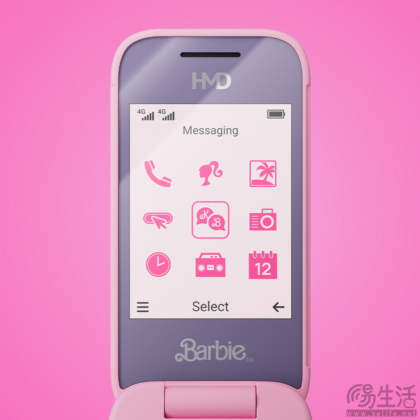 HMD携手美泰，为你量身打造的时尚单品—HMD芭比手机