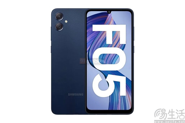 三星Galaxy F05渲染图曝光，外观设计已无悬念