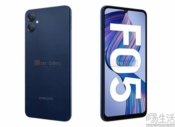 三星Galaxy F05渲染图曝光，外观设计已无悬念