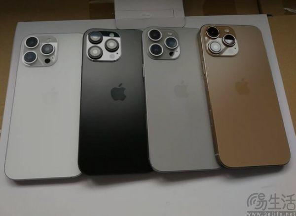 iPhone 16 Pro高清渲染图偷跑，新款古铜色超吸睛