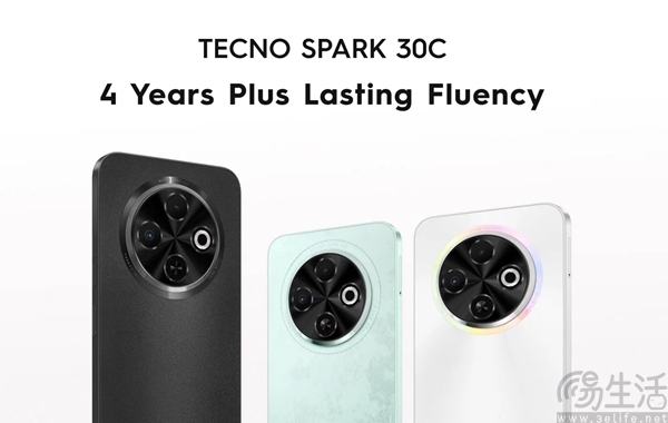 Tecno Spark 30C海外发布，搭载联发科Helio G81