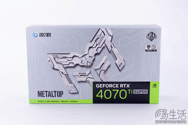 影驰GeForce RTX 4070 Ti SUPER经典金属大师OC评测