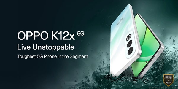 OPPO K12x新配色海外亮相，将于9月21日开售