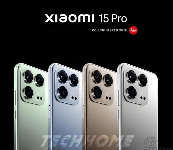 小米15 Pro最新渲染图曝光，外观设计几乎无悬念