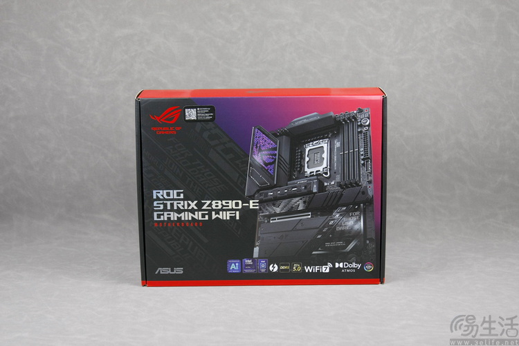 华硕ROG STRIX Z890-E主板图赏，“箭湖”平台的全能新“窝”