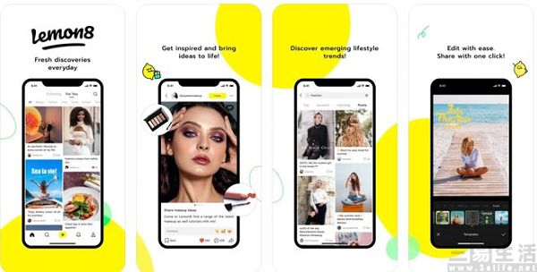 Lemon8位居美国App Store的生活类App排行榜榜首