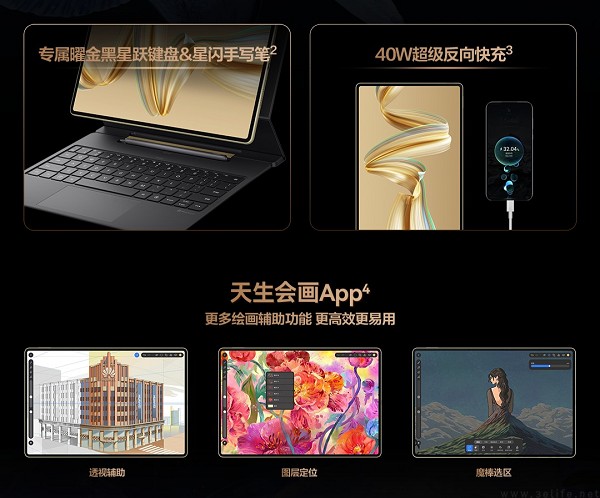 华为MatePad Pro流金典藏版发布，售价9899元