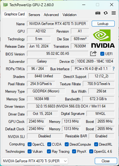 评测|影驰GeForce RTX 4070Ti SUPER金属大师Plus OC显卡