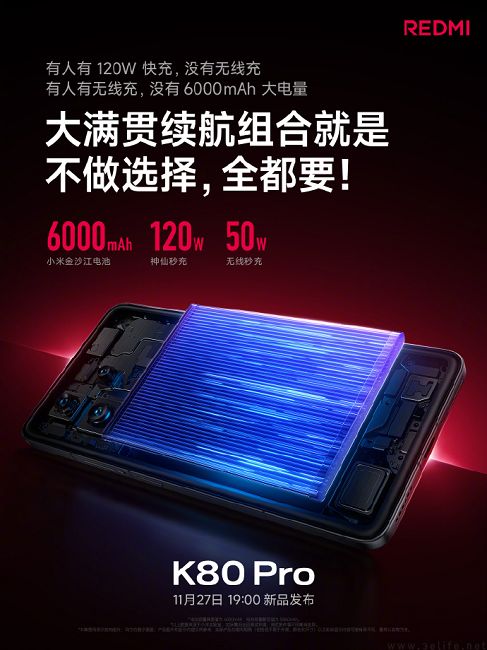 REDMI K80 Pro影像配置揭晓，搭载旗舰级浮动长焦