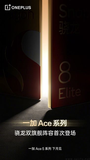 一加13R跑分数据曝光，确认为Ace 5系列海外版