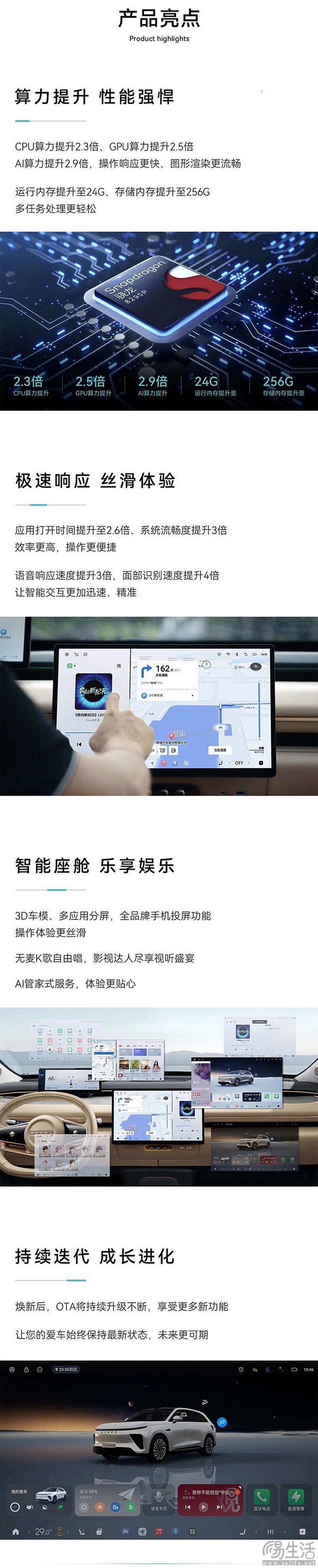 星纪元 ET开启付费升级8295P芯片 限时4999元