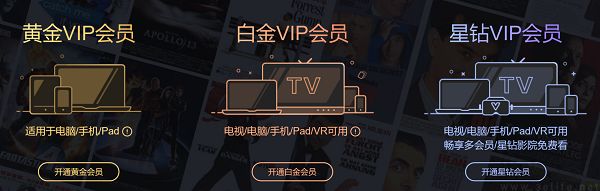 爱奇艺星钻VIP会员权益调整，可登录设备数升至8台