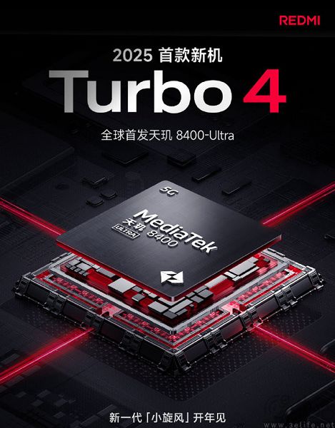 REDMI Turbo 4元旦后亮相，颜值更上一层楼