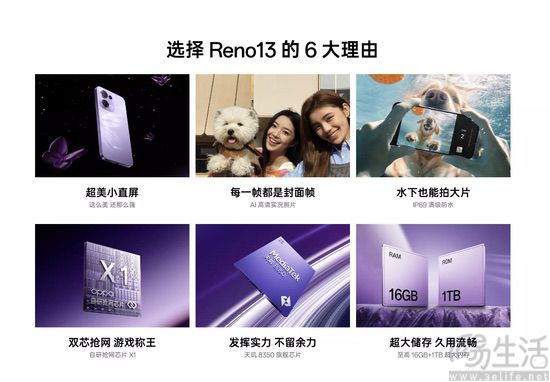 OPPO Reno13新配色心动白上架，价格保持不变