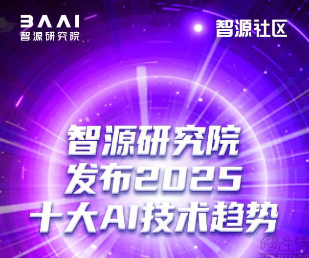 智源发布2025十大AI技术趋势，AI应用爆发在即