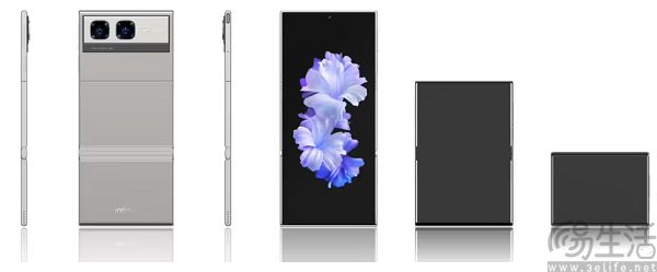 小折叠也有三折叠设计，Infinix官宣ZERO概念机