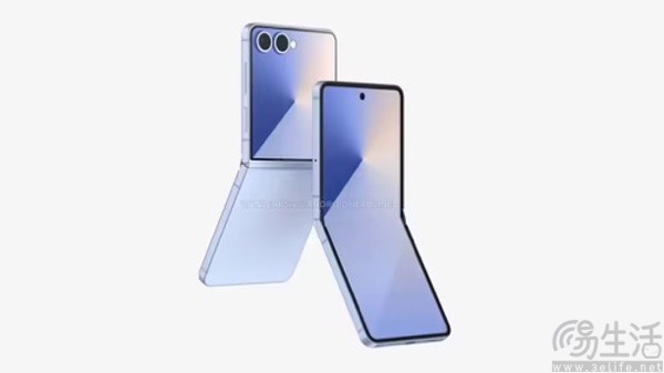三星Galaxy Z Flip7渲染图现身，机身线条更硬朗