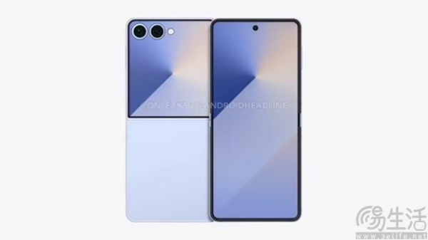 三星Galaxy Z Flip7渲染图现身，机身线条更硬朗