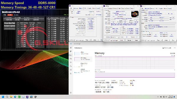芝奇推出DDR5-8000 CL36 24GBx2等内存套装