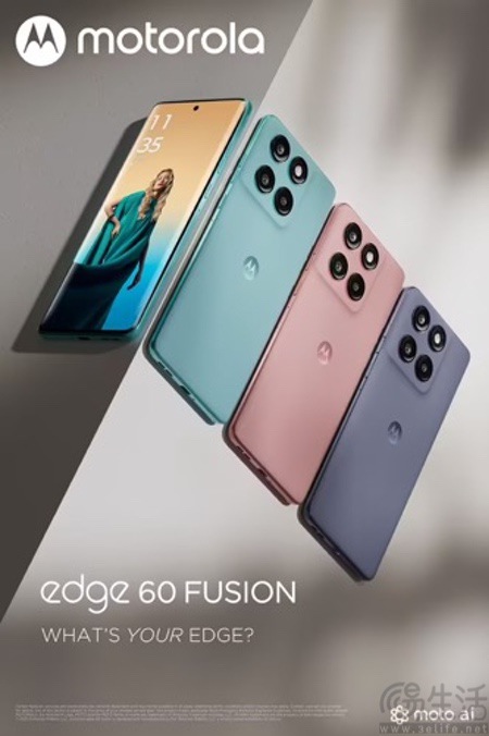 moto Edge 60 Fusion通过3C认证，或即将亮相