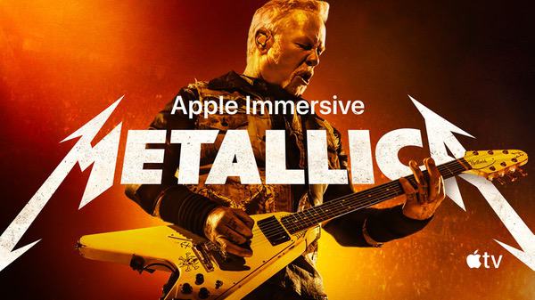 Apple携手Metallica推出Apple Vision Pro沉浸音乐会体验