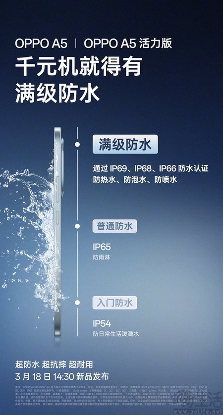 OPPO A5系列新机正式官宣，将于3月18日发布