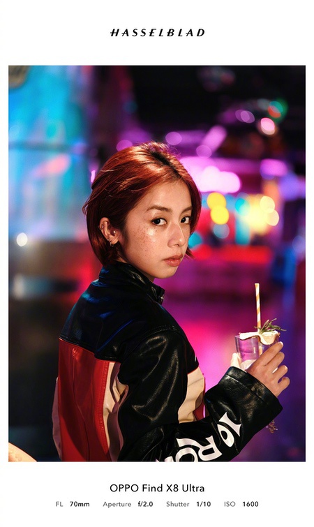 OPPO Find X8 Ultra搭载一英寸超大传感器，成就「夜色肤色皆出色」