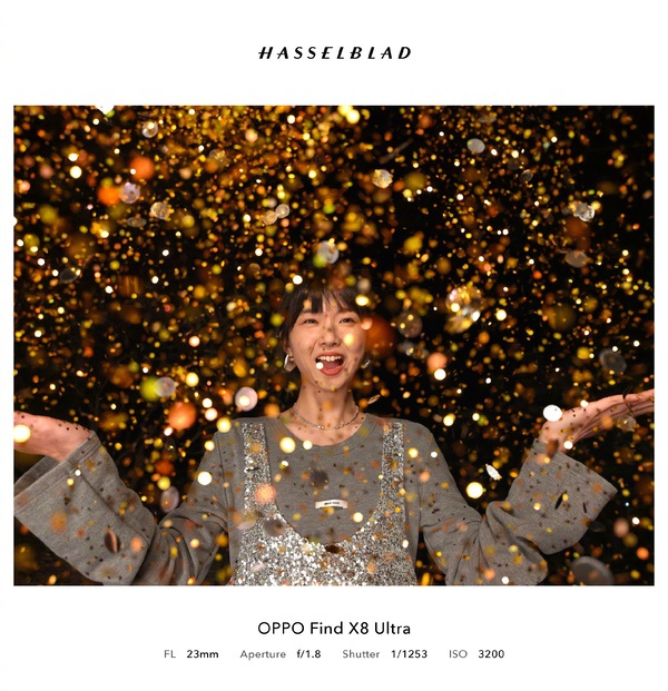 OPPO Find X8 Ultra搭载一英寸超大传感器，成就「夜色肤色皆出色」