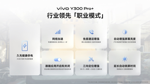 续航灭霸 +倍强大，vivo Y300 Pro+正式发布