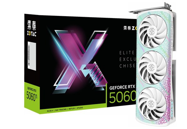 索泰GeForce RTX5060 Ti正式发布：个性鲜明的电竞利器