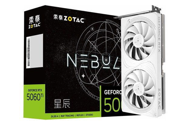 索泰GeForce RTX5060 Ti正式发布：个性鲜明的电竞利器