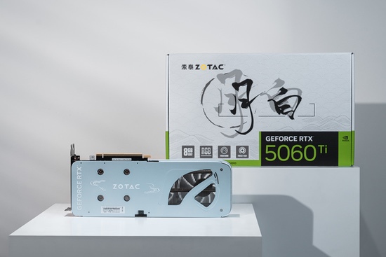 国风美学、显卡白月光，索泰RTX 5060 Ti月白OC显卡上市！