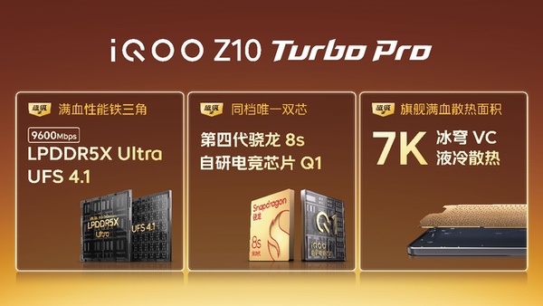 超Ultra闪充续航和屏幕普及者 iQOO Z10 Turbo到手1799起