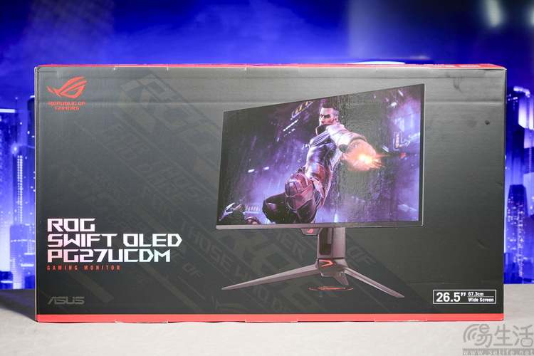 ROG SWIFT OLED PG27UCDM评测：电竞生产力两不误