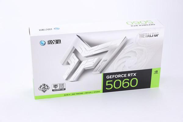 甜品新选择|影驰RTX 5060金属大师白金版OC评测
