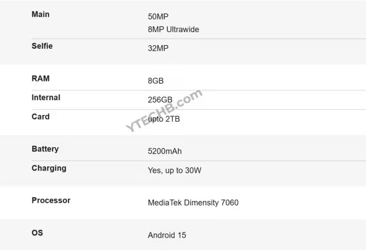 moto G56参数曝光，搭载联发科新主控天玑7060