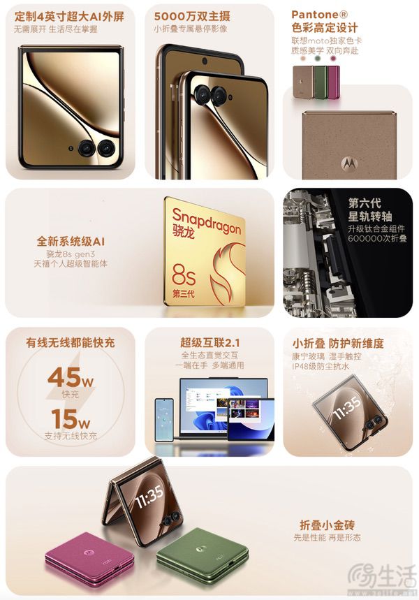 moto razr 60 Pro开售，首销最低仅需5199元