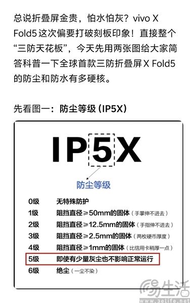 vivo X Fold5持续预热，不仅超轻薄还支持三防