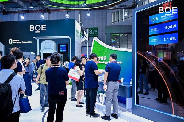 京东方携钙钛矿、新能源产品及解决方案亮相2025 SNEC