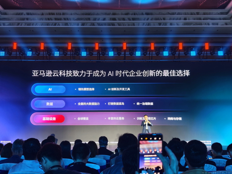 在AI的“巨浪”中，亚马逊云科技想成为领先的“大船”