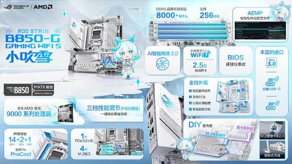 Epic特惠狂欢季 华硕B850/X870主板助你畅享大作