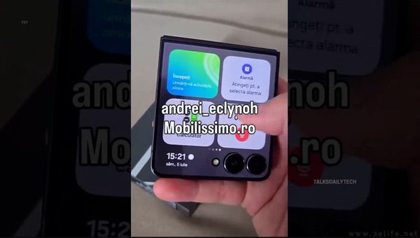 三星Galaxy Z Flip7真机现身，外观已无任何悬念