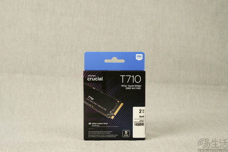 英睿达T710 PCIe5.0 SSD评测：