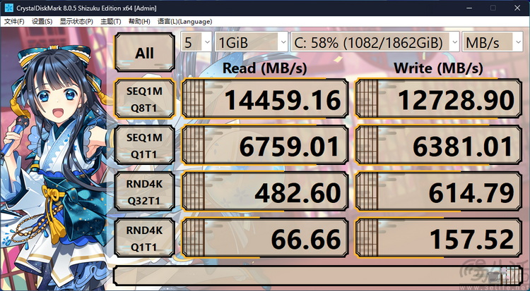 英睿达T710 PCIe5.0 SSD评测：