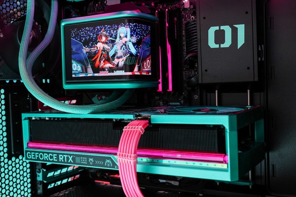 破次元梦幻联动来袭！ROG×初音未来联名显卡信仰发布