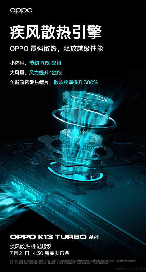 OPPO K13 Turbo系列继续预热，支持“满级防水”