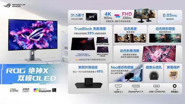 ROG 绝神 RO姬x初音未来版电竞显示器与双模新品BW2025首秀