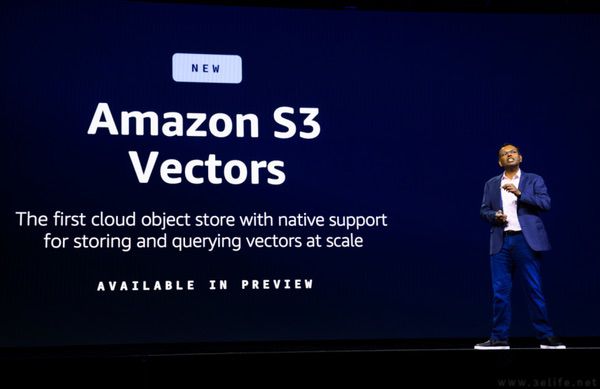 亚马逊云科技推出Amazon S3 Vectors