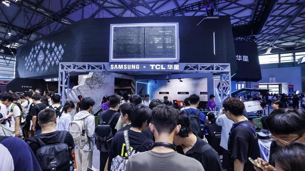 三星显示器参展ChinaJoy，联合TCL华星发布玄龙骑士电竞显示器新品