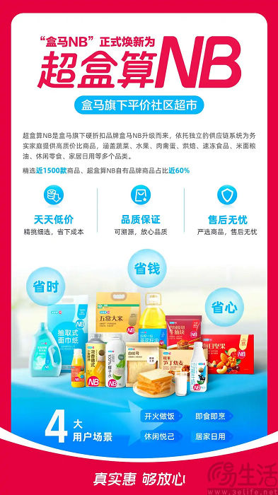 超盒算NB或线上开卖，零售行业迎来“即时零售+”？